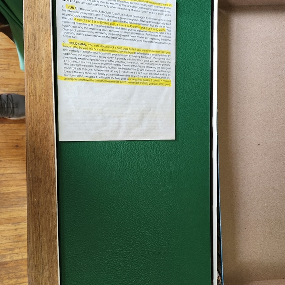 VINTAGE 1986 NFL THE VCR QUARTERBACK GAME COMPLETE *NEVER PLAYED WITH* - Picture 4 of 7